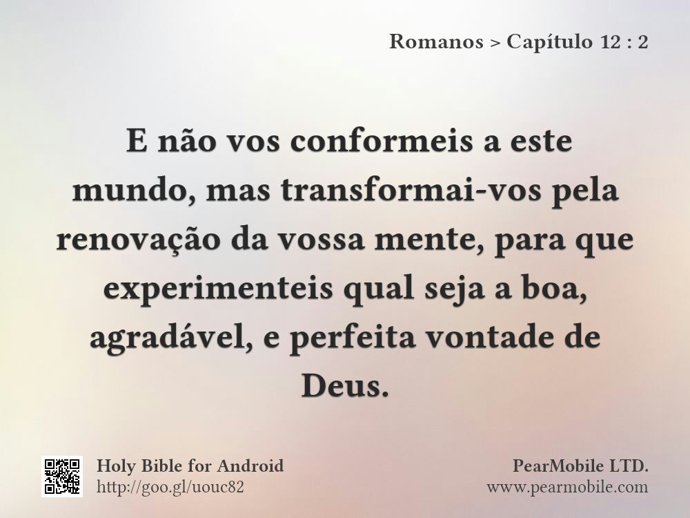 Romanos, Capítulo 12:2